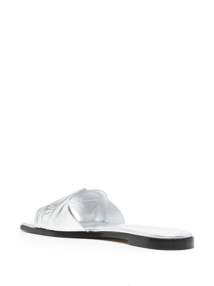 Alexander Mcqueen Women Seal Leather Sandals