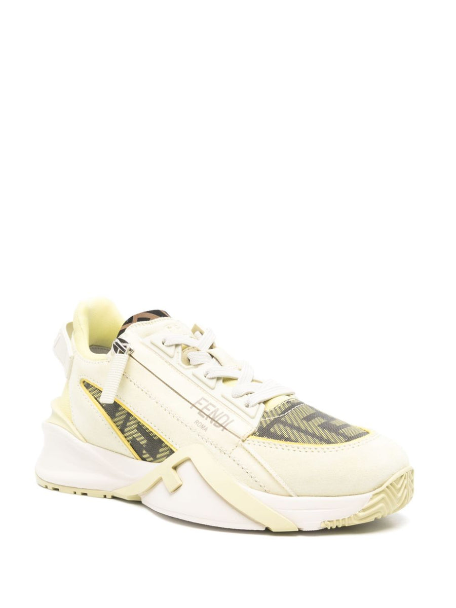 Fendi Women Fendi Flow Leather Sneakers