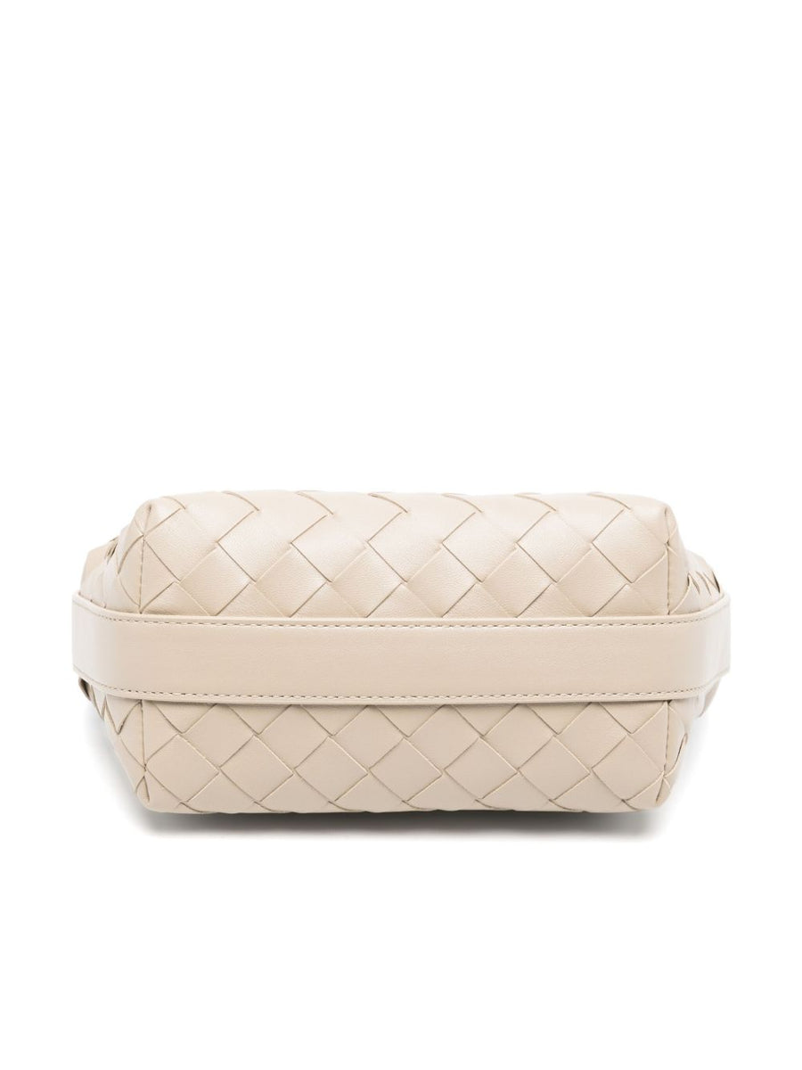 Bottega Veneta Women East-West Wallace Leather Mini Bag