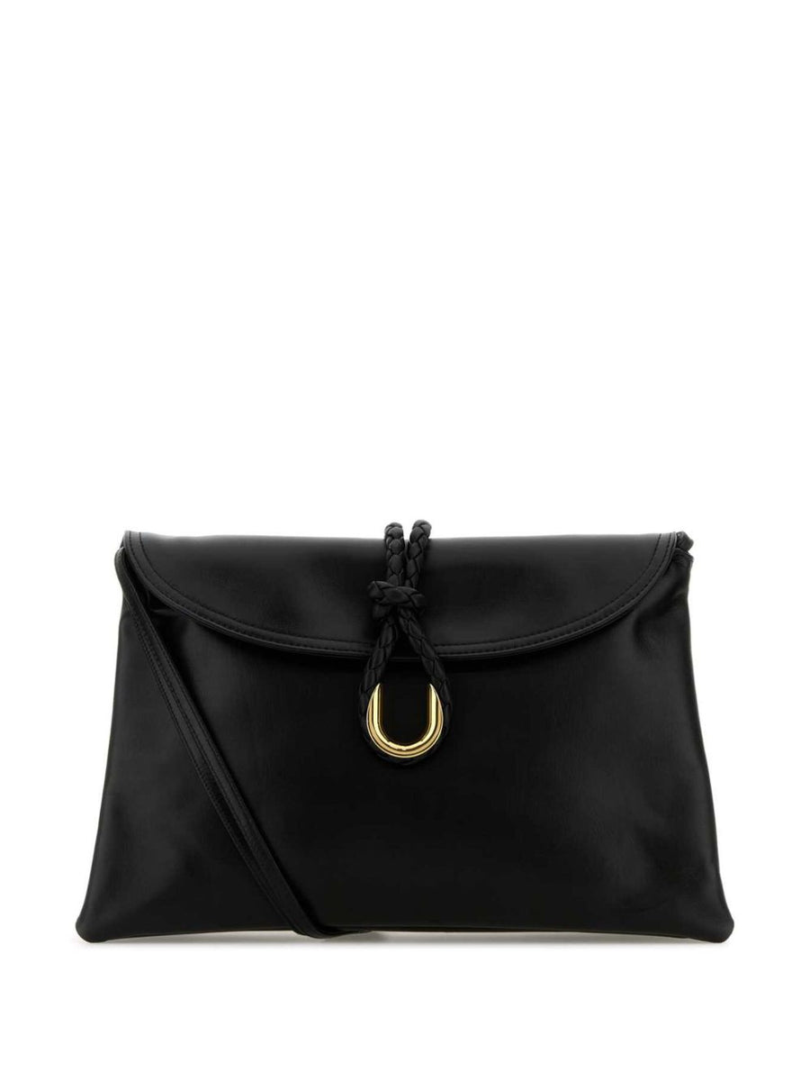 Bottega Veneta Women Liberta Leather Crossbody Bag