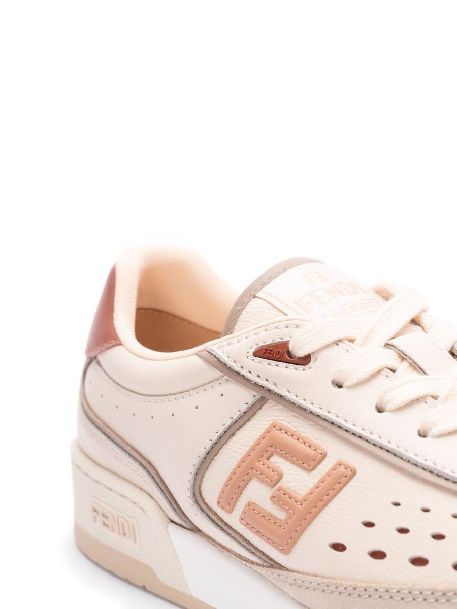 Fendi Women Fendi Match Leather Sneakers