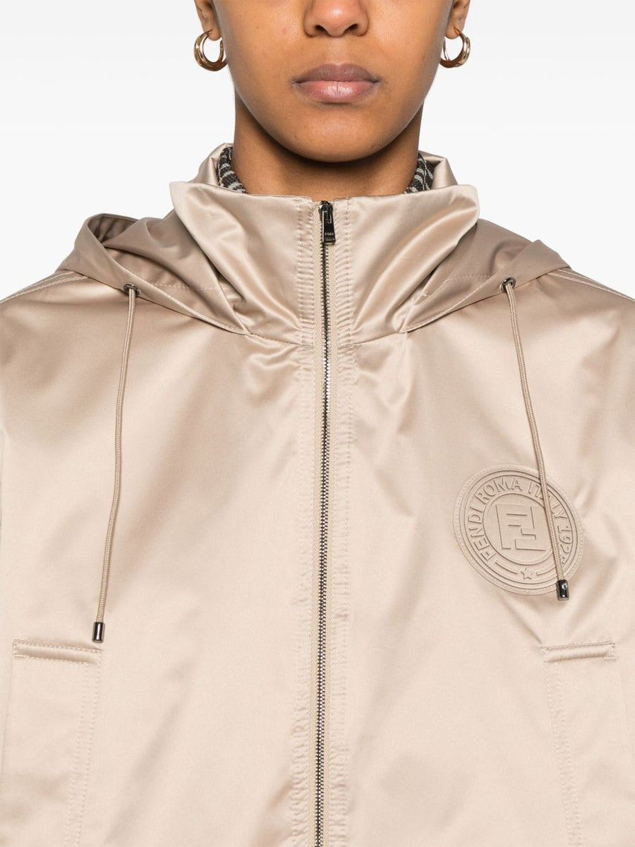 Fendi Women Hooded Windbreaker