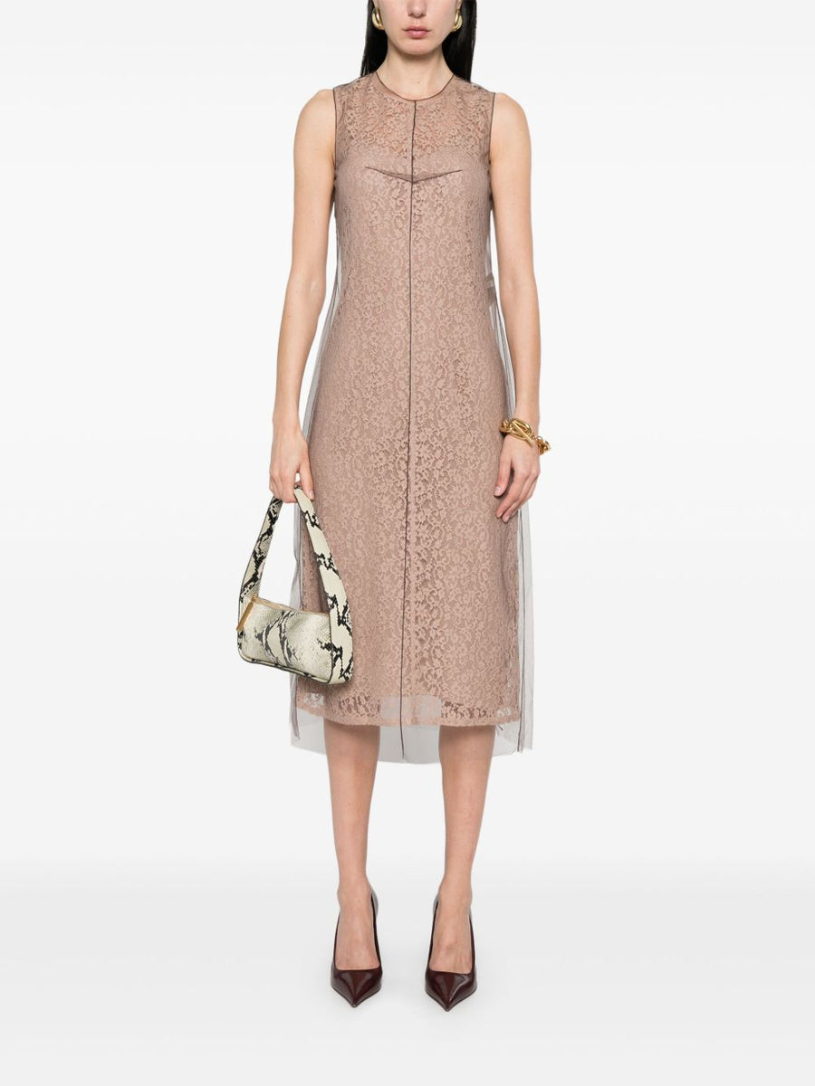 Fendi Women Lace Midi Dress