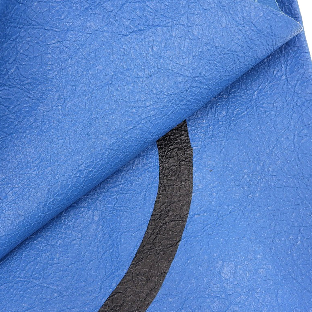 balenciaga Leather Shopper M Tote Bag Blue Black