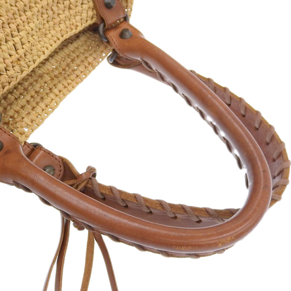 balenciaga Raffia Handbag