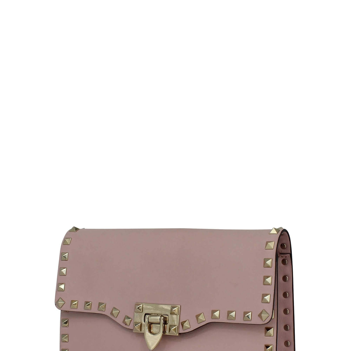 Medium Rockstud Crossbody Pink