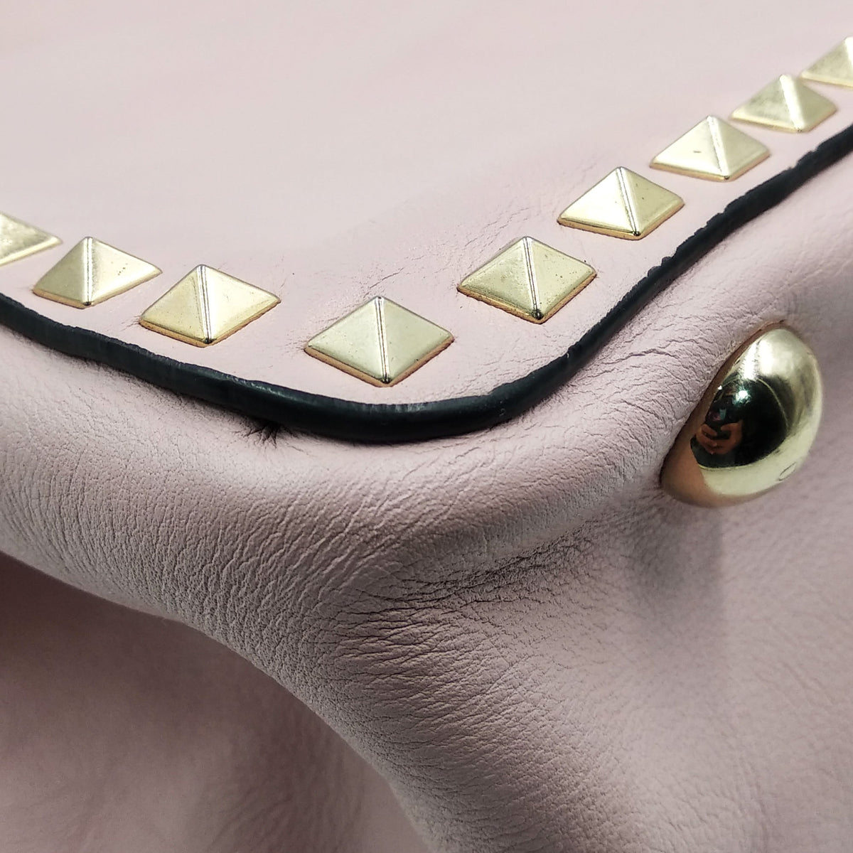 Medium Rockstud Tote Pink