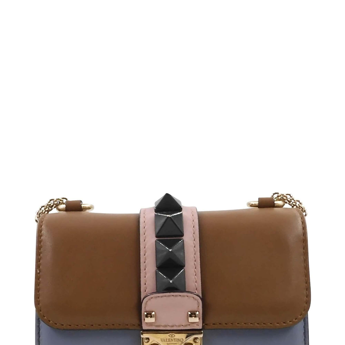 Mini Glam Rock Bag Brown Blue