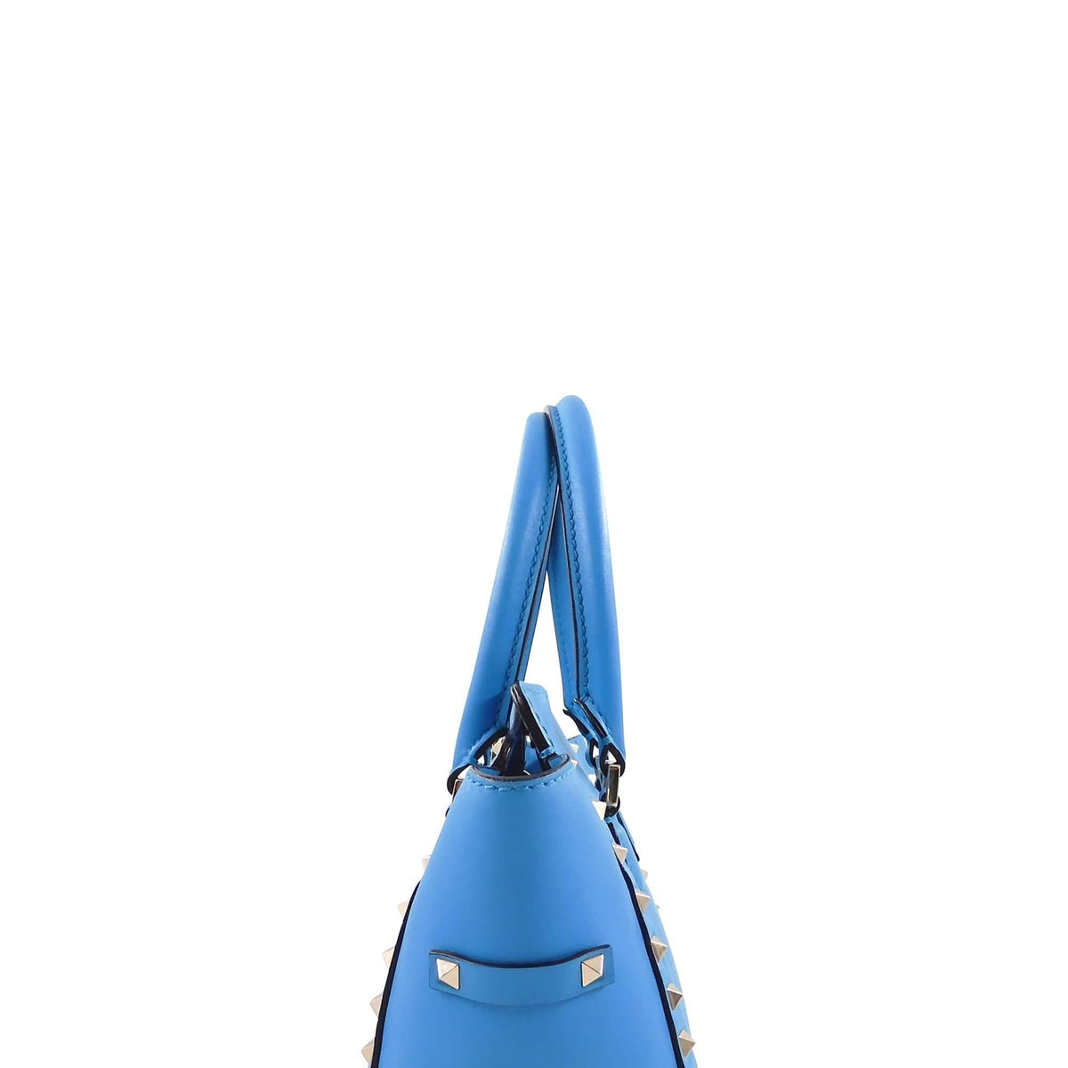 Mini Rockstud Satchel Blue