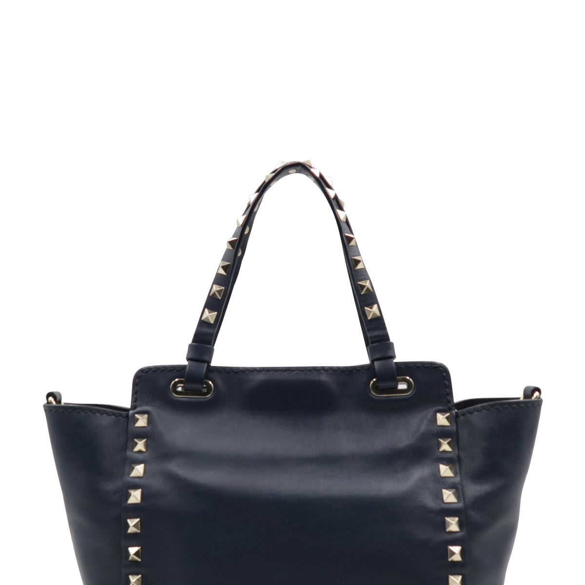 Mini Rockstud Tote Navy