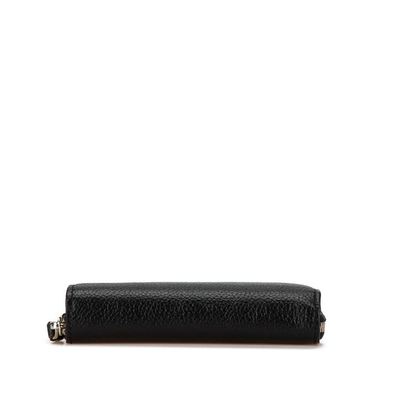 balenciaga Logo Leather Bifold Wallet