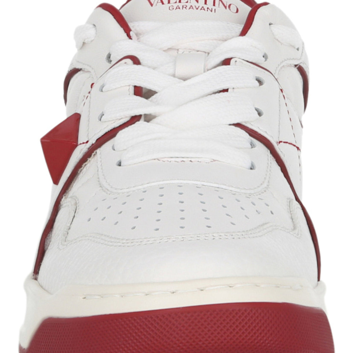 Valentino Womens One Stud Low-Top Sneaker