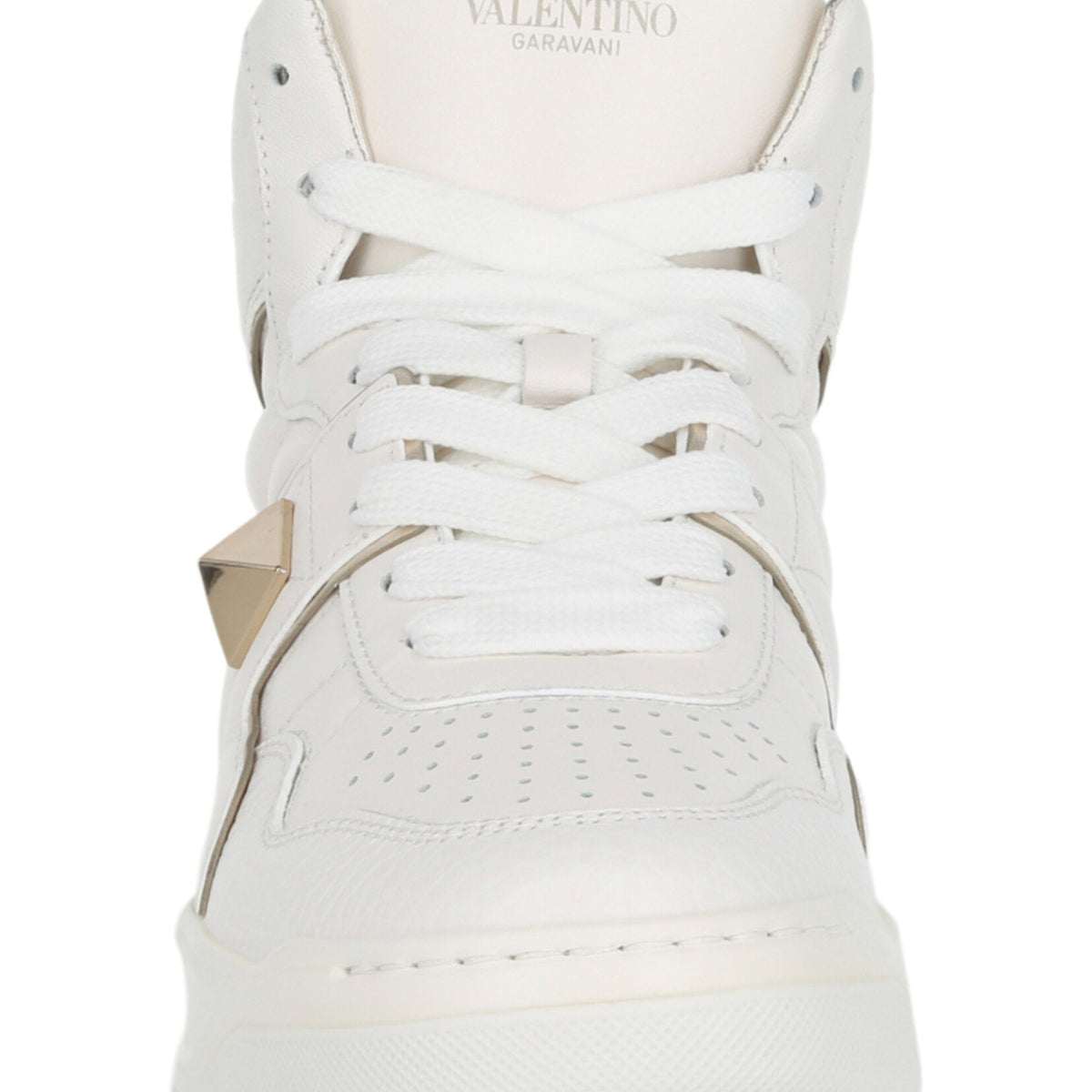Valentino Womens One Stud High-Top Sneaker