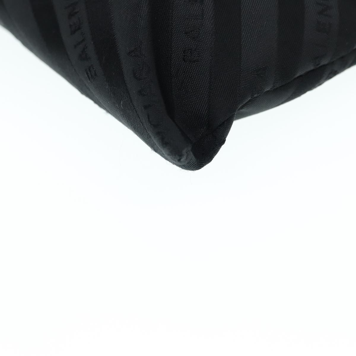 balenciaga Explorer Clutch Bag Canvas Black 459745 Auth yk14342