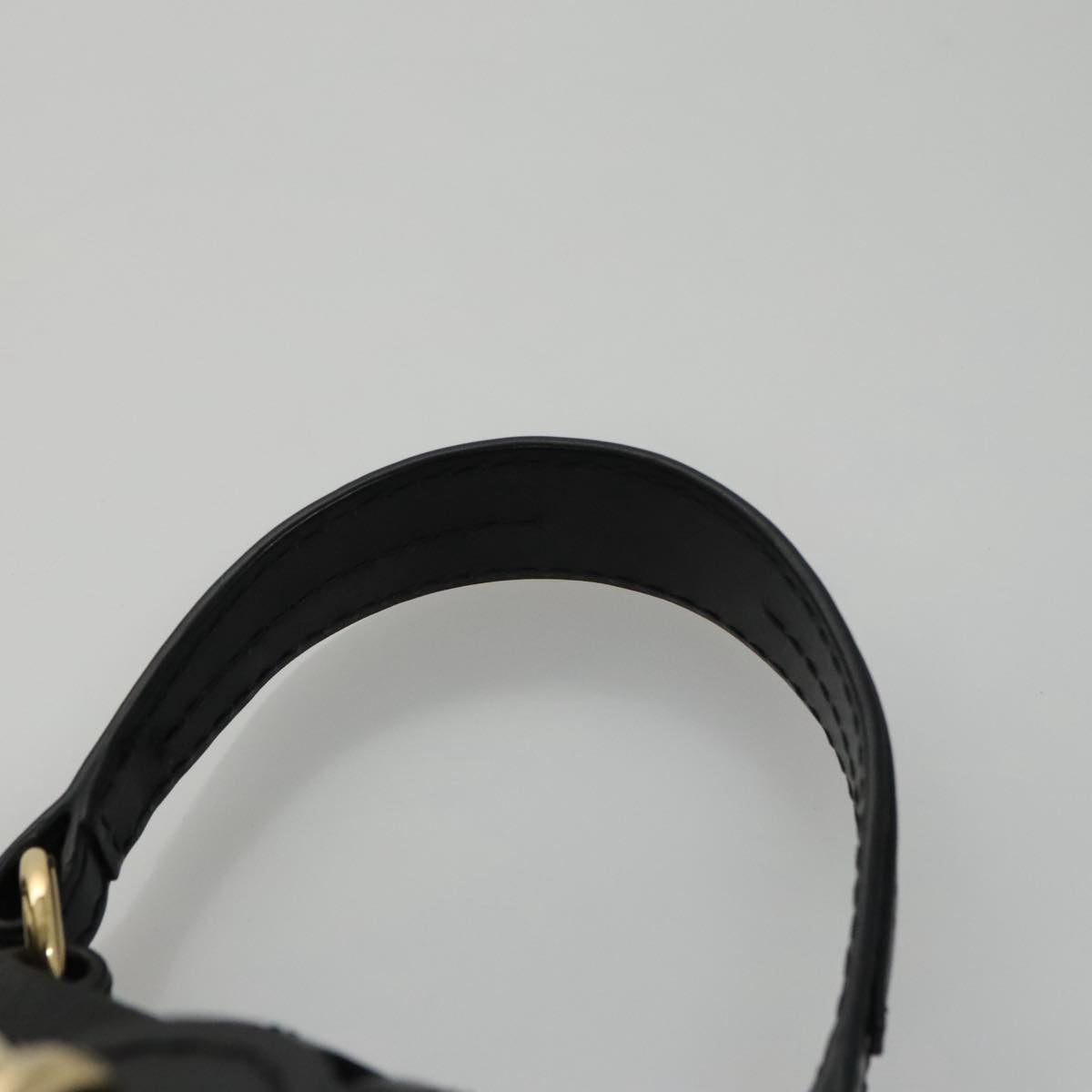 Chloe Small Day Abbey Hand Bag Leather 2way Black yk16365A