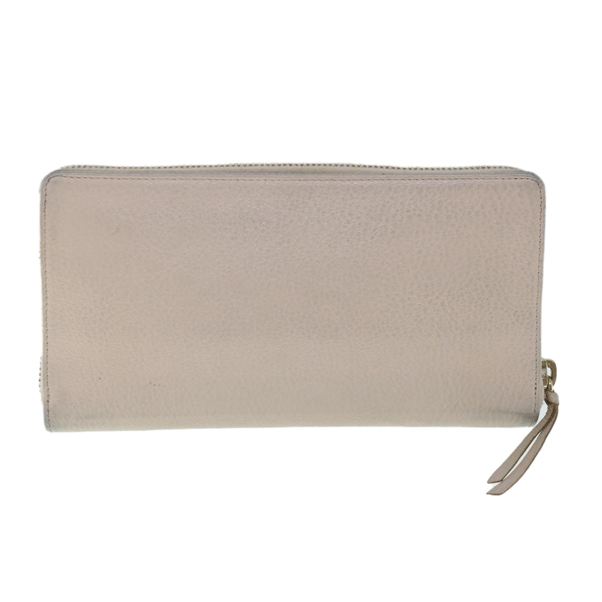 balenciaga Classic Continental Zip Long Wallet Leather Pink 253036 Auth yk9793